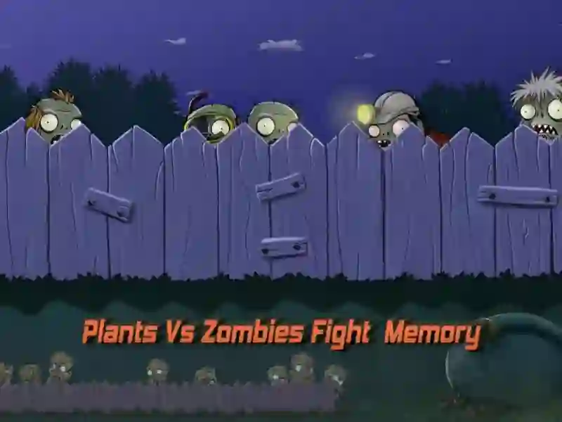 Peli Plants vs Zombies Fight Memory verkossa