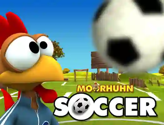 Peli Moorhuhn Soccer verkossa
