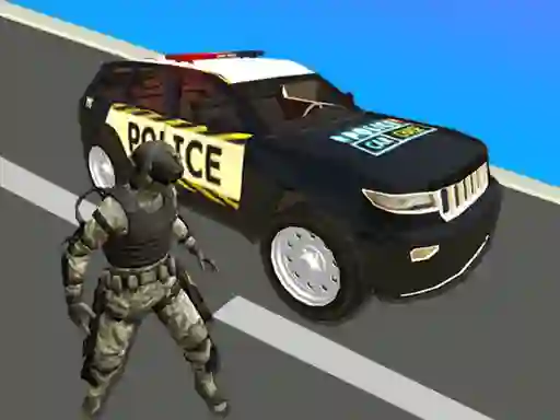 Peli Police Car Chase verkossa