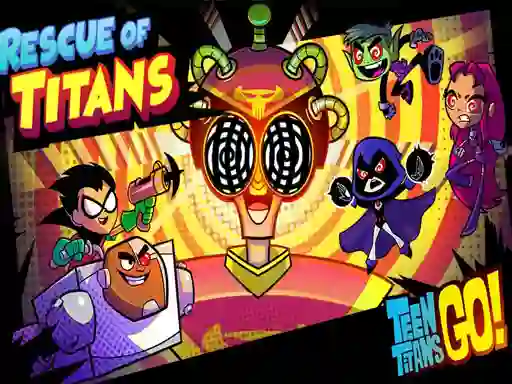 Peli Teen Titans Go Rescue of Titans verkossa