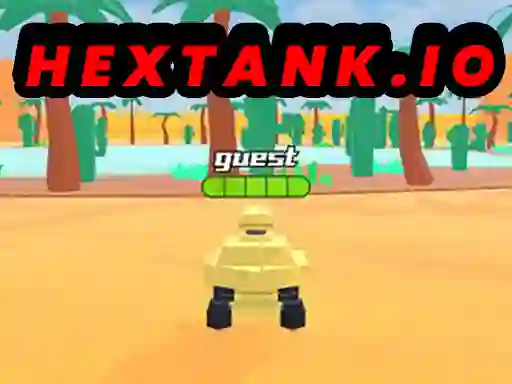 Peli HexTank.io verkossa
