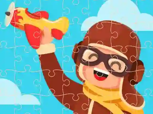 Peli Airplane Puzzles verkossa