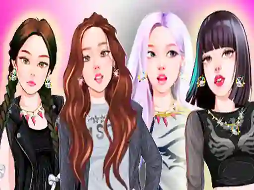Peli BlackPink Dress Up verkossa