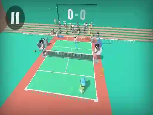Peli Funny swipe Tennis verkossa