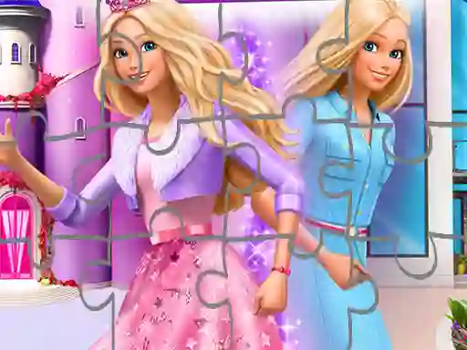 Peli Barbie Princess Adventure Jigsaw verkossa
