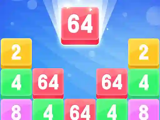 Peli 2048 Merge Block verkossa