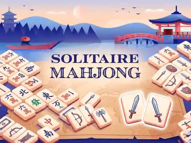 Peli Solitaire Mahjong verkossa