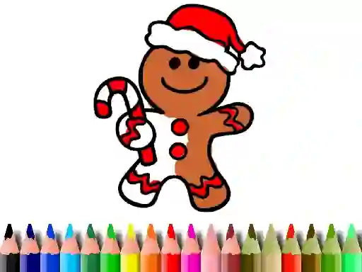 Peli Back To School: Christmas Cookies Coloring verkossa