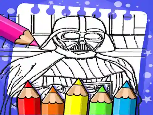 Peli Darth Vader Coloring Book verkossa
