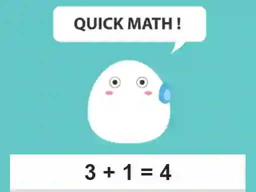 Peli Quick Math verkossa
