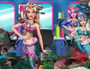 Peli Mermaid Princess Beauty Salon verkossa