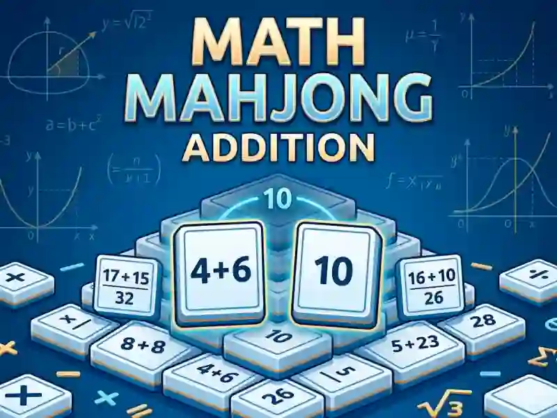 Peli Math Mahjong Addition verkossa