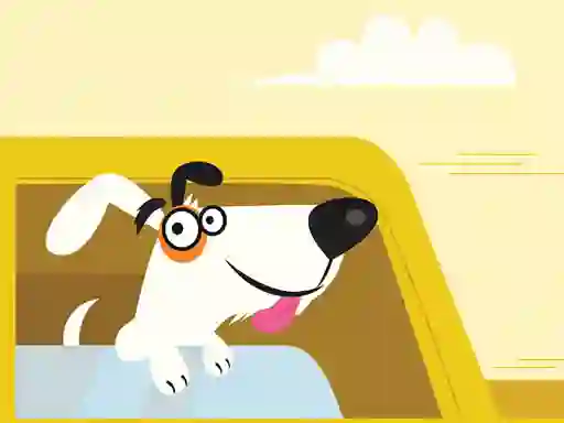 Peli Adorable Puppies in Cars Match 3 verkossa