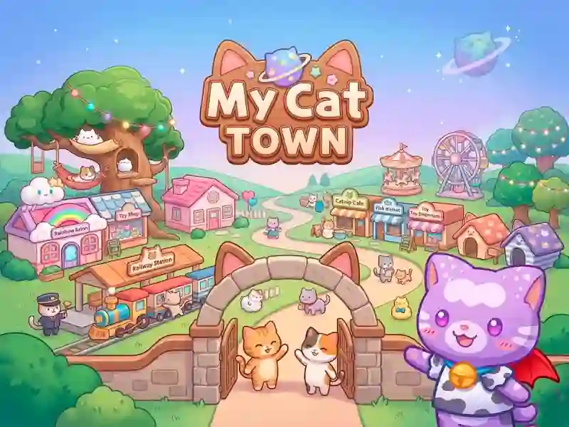 Peli My Cat Town verkossa