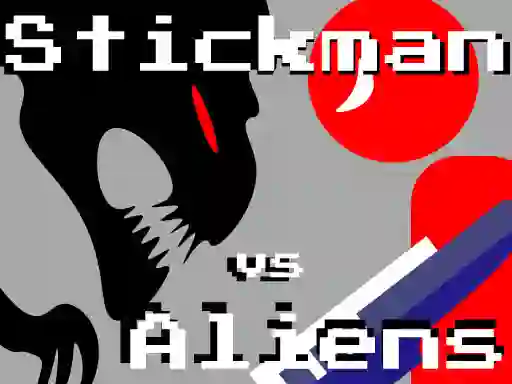 Peli Stickman vs Aliens verkossa