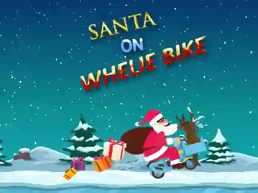 Peli Santa On Wheelie Bike verkossa