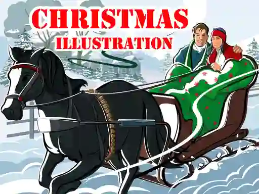 Peli Christmas Illustration verkossa