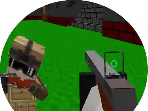 Peli Blocky Gun 3d Warfare verkossa
