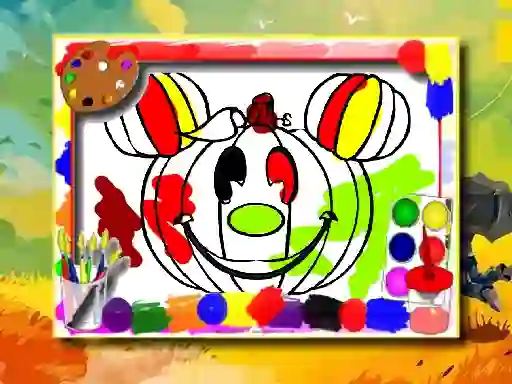 Peli Halloween Coloring Book verkossa