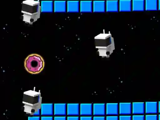 Peli Space Donut verkossa