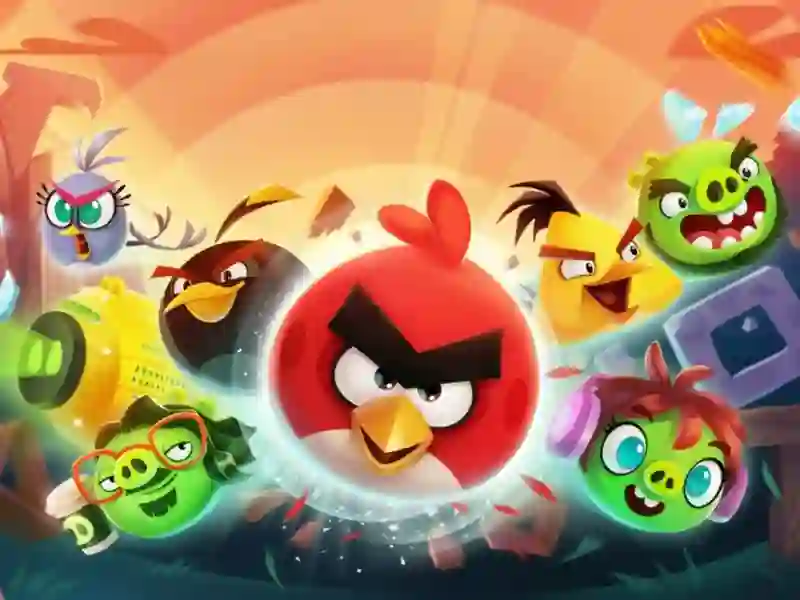 Peli Angry Birds Mad Jumps verkossa