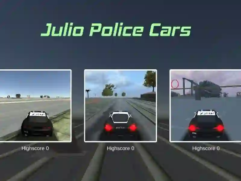 Peli Julio Police Cars verkossa
