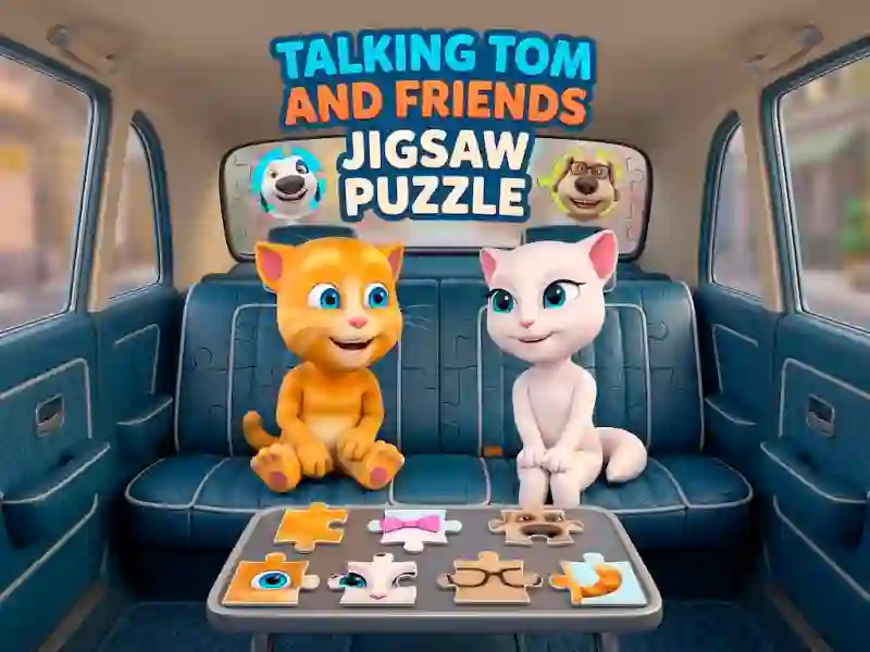 Peli Talking Tom and Friends Jigsaw Puzzle verkossa