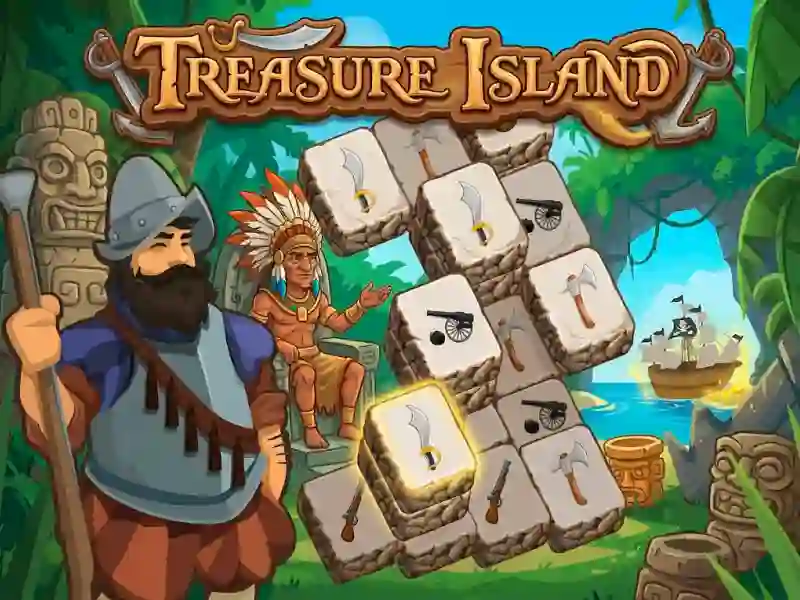 Peli Treasure Island verkossa