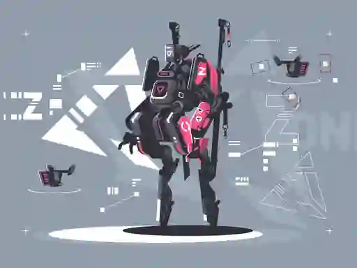 Peli Alien Robot Warrior Hidden verkossa