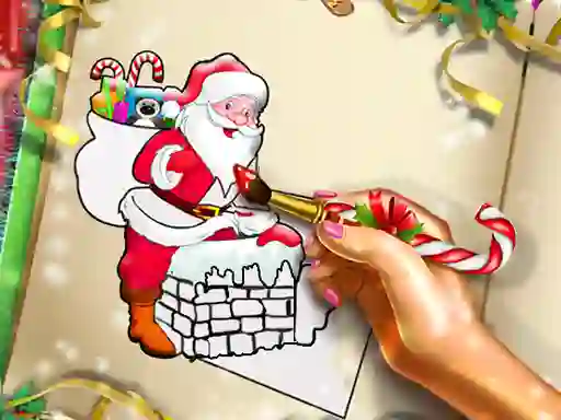 Peli Santa Christmas Coloring verkossa