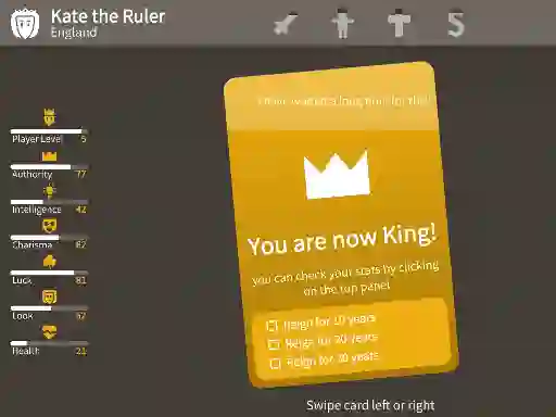 Peli Kings Card Decisions verkossa
