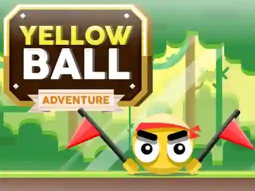 Peli Yellow Ball Adventure verkossa