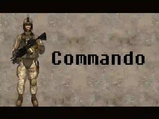 Peli Commando verkossa