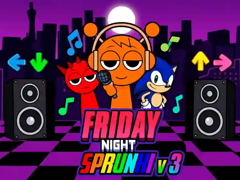 Peli Friday Night Sprunki v 3 verkossa