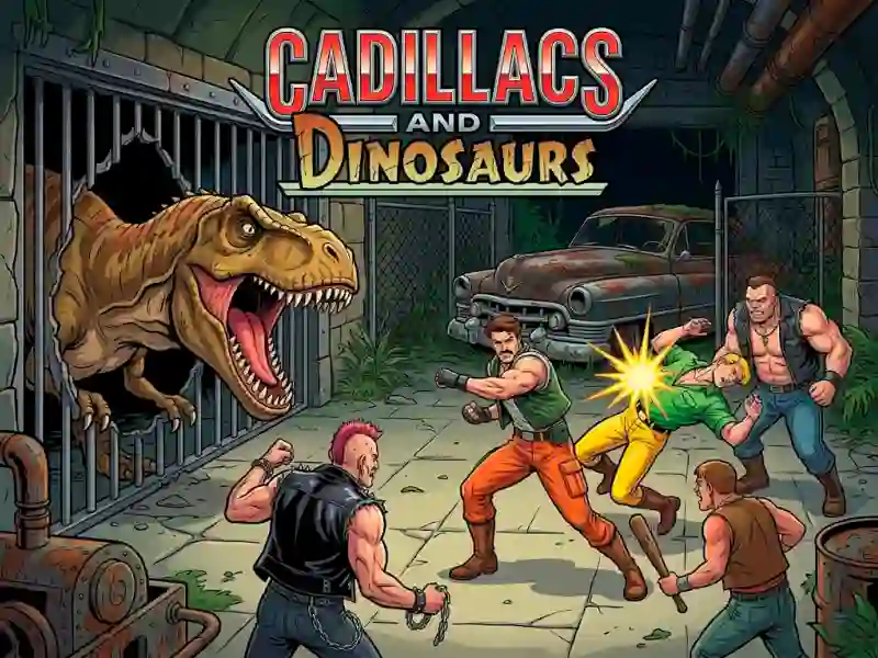 Peli Cadillacs and Dinosaurs verkossa