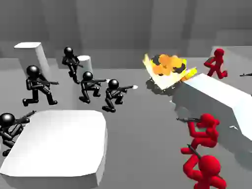 Peli Counter Stickman Battle Simulator verkossa