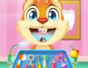Peli Crazy Animals Dentist verkossa