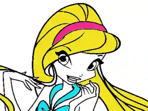 Peli Winx Coloring book verkossa