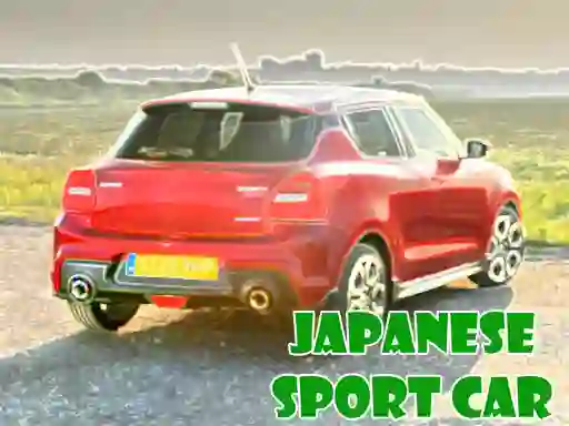 Peli Japanese Sport Car Puzzle verkossa