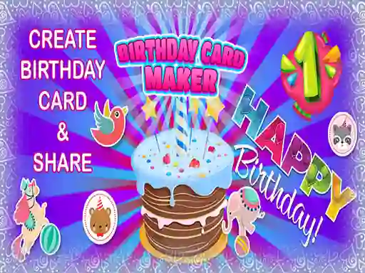 Peli Birthday Card Maker verkossa