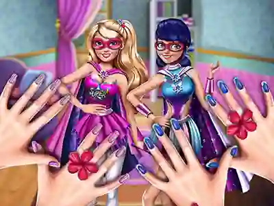 Peli Princess Superheroes: Beauty Salon verkossa