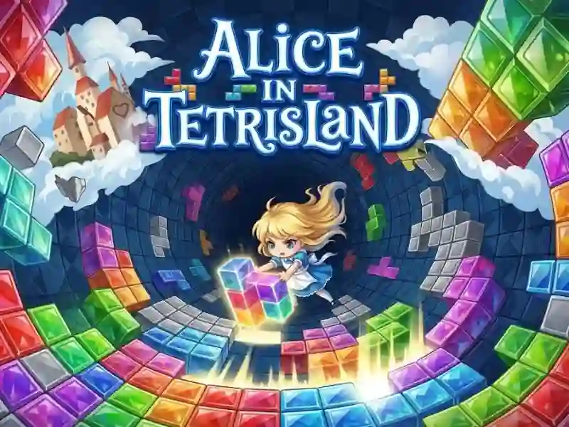 Peli Alice in Tetrisland verkossa