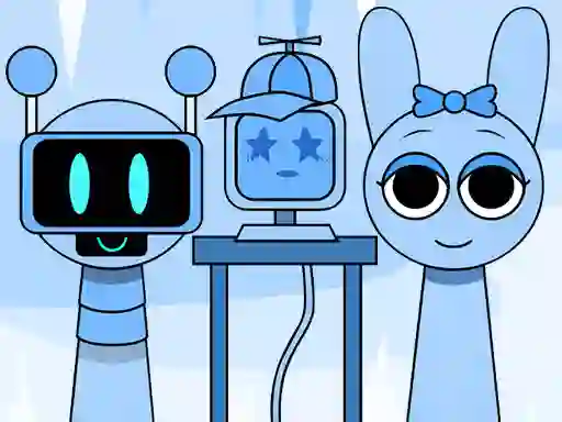 Peli Huggy Mix Sprunki Music Box verkossa