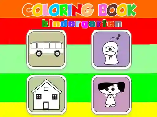 Peli Coloring Book Kindergarten verkossa
