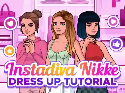 Peli Instadiva Nikke Dress Up Tutorial verkossa