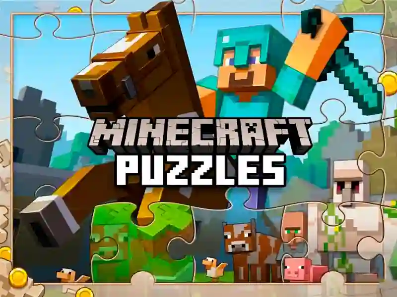 Peli Minecraft Puzzles verkossa
