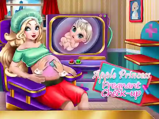 Peli Apple Princess Pregnant Check Up verkossa