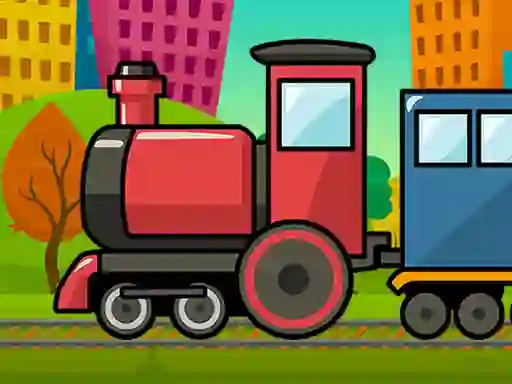 Peli Train Jigsaw verkossa
