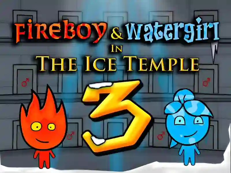 Peli Fireboy and Watergirl 3 - The Ice Temple verkossa