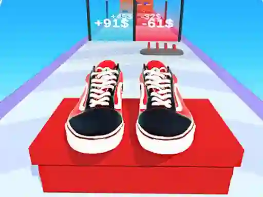 Peli Shoes Evolution Race 3D verkossa